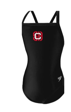 SHC_Speedo Women's Swimsuit Pro LT Flyback Solid One Piece Swimsuit