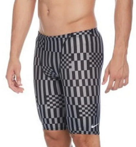 Nike Men\'s HydraStrong Multi Print Jammer Swimsuit - (Additional Colors)