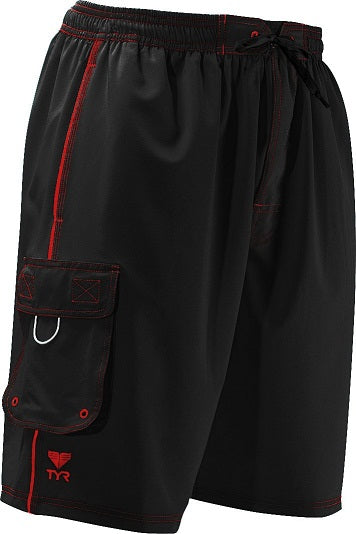 TYR Men's Solid Challenger Swim Trunk