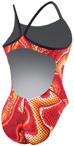 NIKE SWIM Slither Skin Female Classic Lingerie Tank (Youth)