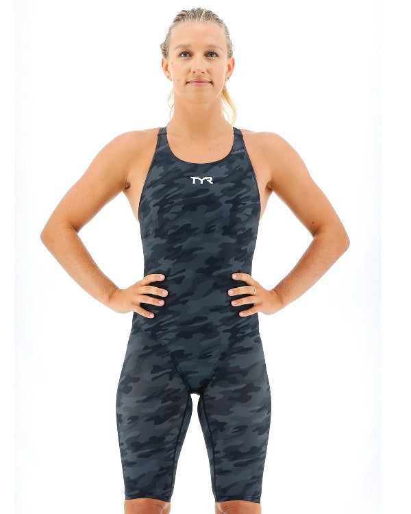 TYR Women's Camo Thresher Open Back