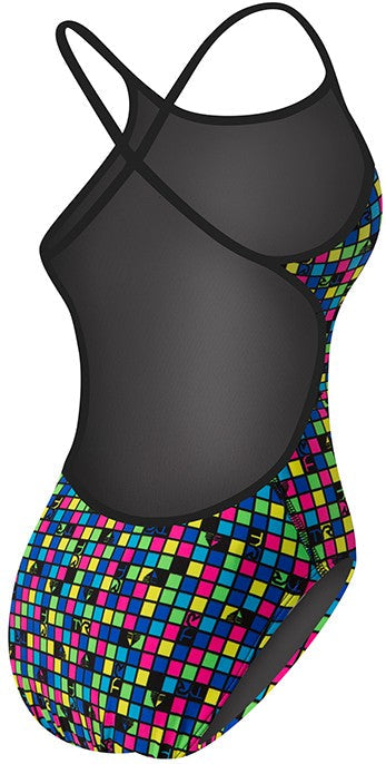 TYR Durafast Lite Female Check Crossfit - Adult