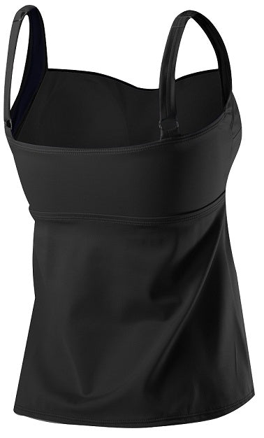 TYR Women's Solid Twisted Bra Tankini Plus