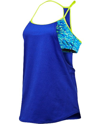 TYR Women's Shea 2 in 1 Tank-Napa
