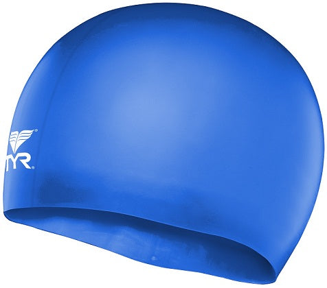 TYR Wrinkle Free Junior Silicone Swim Cap
