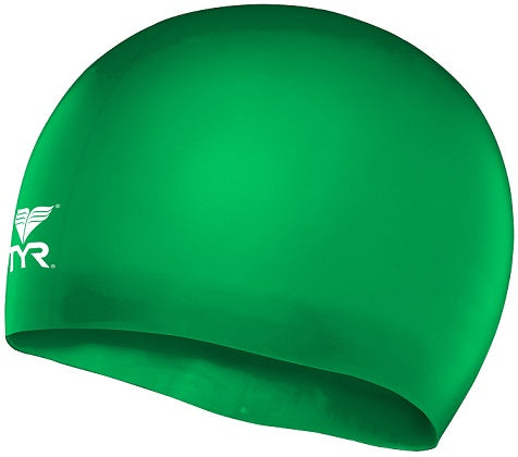 TYR Wrinkle Free Junior Silicone Swim Cap