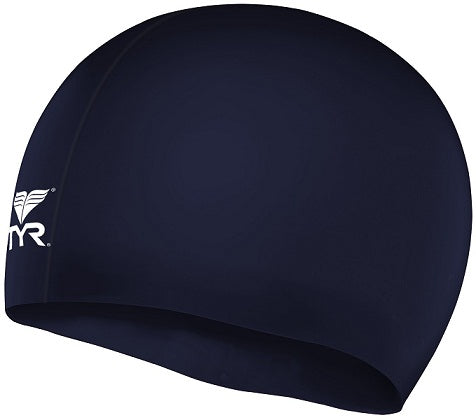 TYR Wrinkle Free Junior Silicone Swim Cap