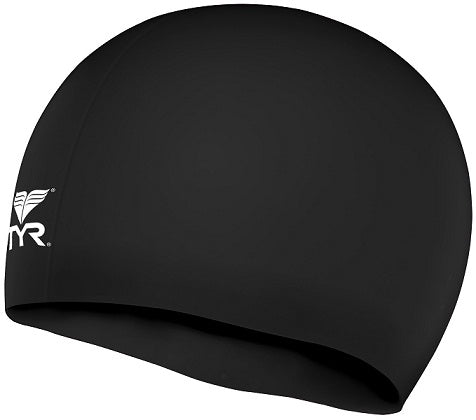 TYR Wrinkle Free Junior Silicone Swim Cap