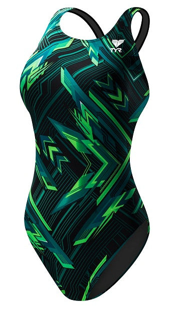 TYR Girls' Zenith Maxfit Swimsuit - Youth