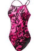 Women's TYR Pink Digi Camo Crosscutfit Swimsuit