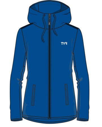 TYR Women's Alliance Podium Full Zip Hoodie