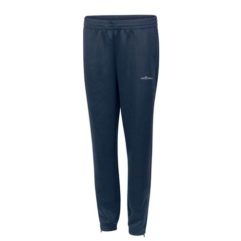 DOLFIN Unisex Black Ankle Zipper Warm Up Pant