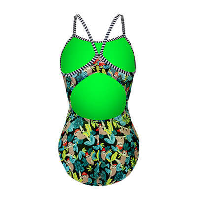 DOLFIN Women\'s Uglies Hang Tight V-Back One Piece Swimsuit