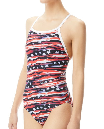 TYR Women's All American Diamondfit Swimsuit - Adult