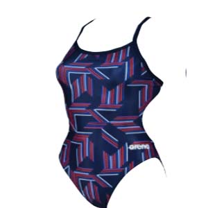 Arena Women\'s Puzzled Challenge Back Swimsuit