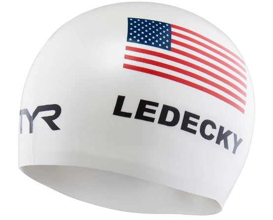 TYR Katie Ledecky Adult Swim Cap