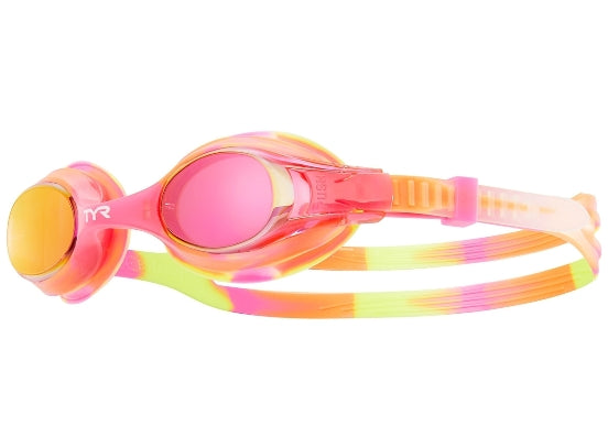 TYR Kids' Swimple Mirrored Tie-Dye Goggles.