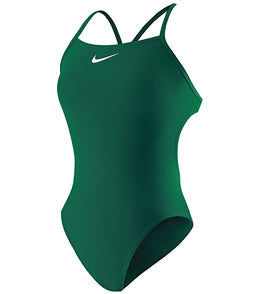 NIKE SWIM Poly Core Solid Female Cut Out Tank