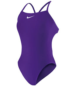 NIKE SWIM Poly Core Solid Female Cut Out Tank