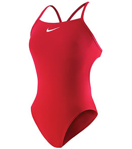 NIKE SWIM Poly Core Solid Female Cut Out Tank