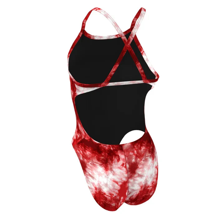 NIKE Hydrastrong Tie-Dye Crossback One Piece