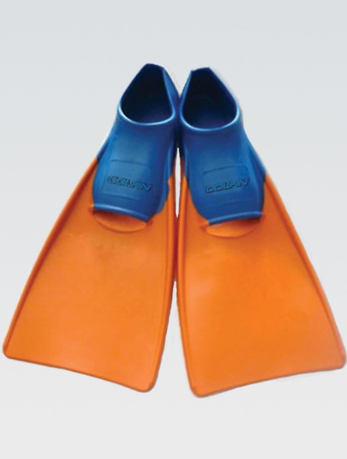 DOLFIN Swim Fin - Sizes 1-3, Orange