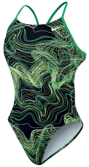 NIKE SWIM String Theory Cut Out Tank