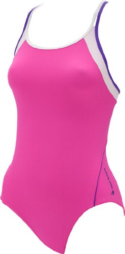Aqua Sphere Active Swim Safran Female Double Cross Back Swimsuit
