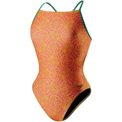SPEEDO Flipturns Geo Zebra Mesh Back - Adult