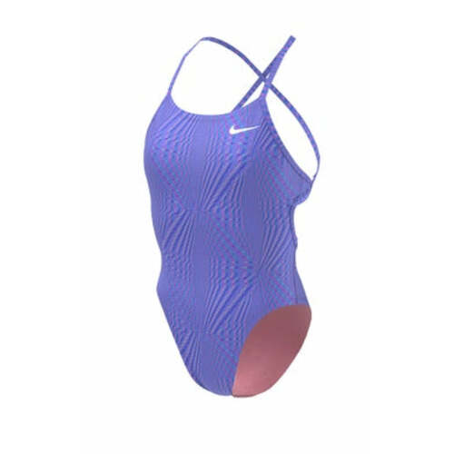 NIKE Women's Hydrastrong Lace Up Tie Back One Piece (8 prints)