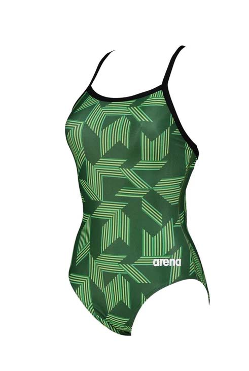 Arena Women\'s Puzzled Light Drop Back Swimsuit