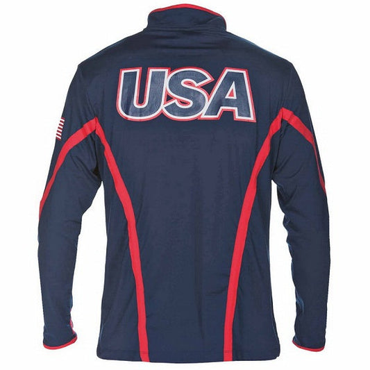 ARENA Official USA Swimming National Team Men's Tech 12 Zip