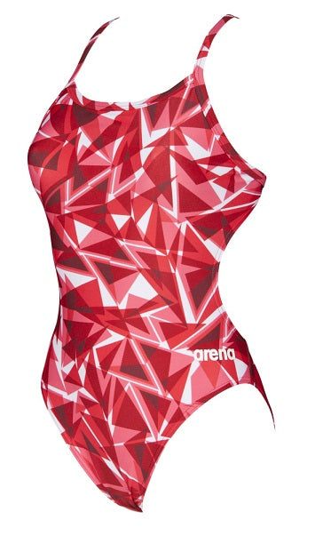 ARENA Women\'s Shattered Glass Challenged Back One Piece Swimsuit