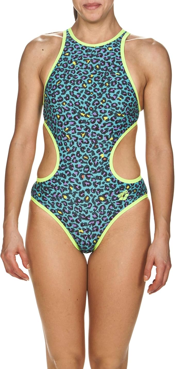 ARENA W One Leopard One Piece Fl