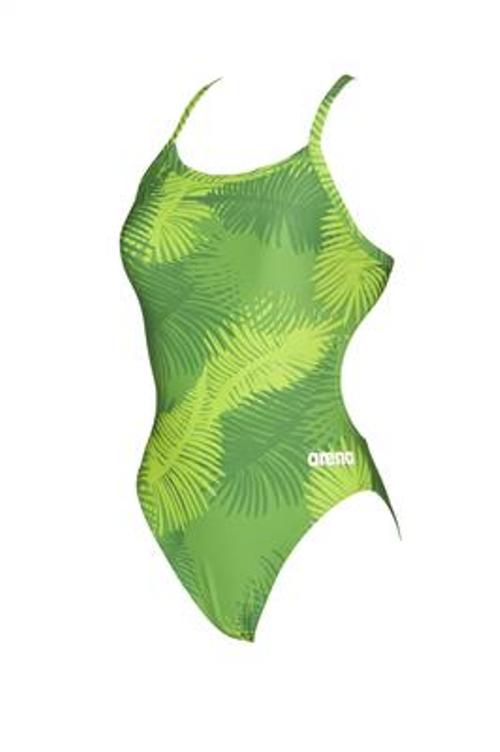 ARENA W Palm Forest Light Drop Back One Piece Fl Variants