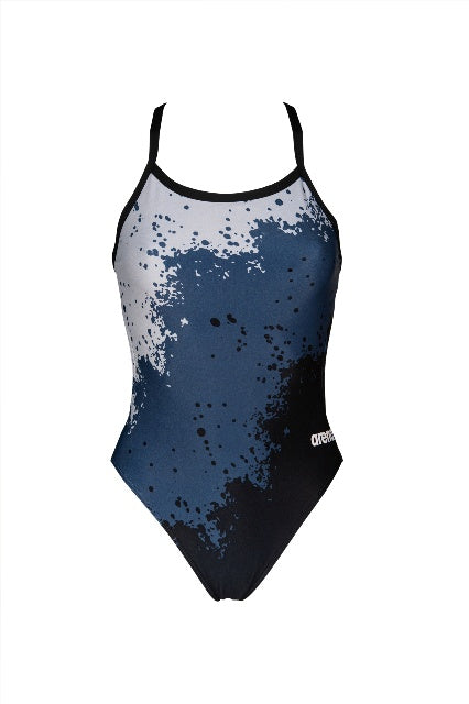 ARENA Women&#39;s Spraypaint MaxLife Challenge Back One Piece Swimsuit
