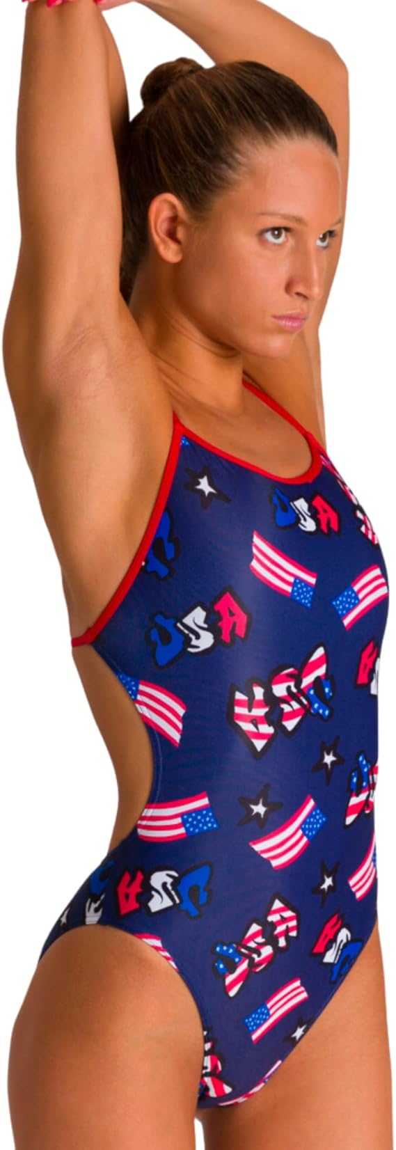 ARENA W Graffiti Usa Booster Back One Piece