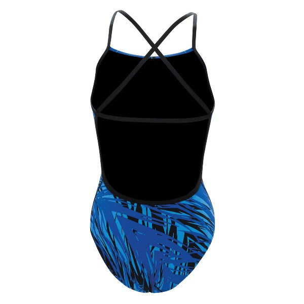 DOLFIN Women&#39;s Graphlite Fury Cross Back One Piece Swimsuit