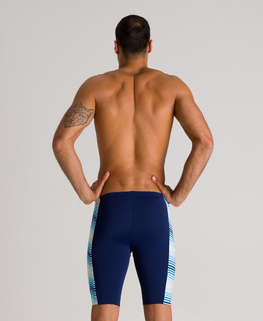 ARENA Mens Multicolor Stripes Jammer