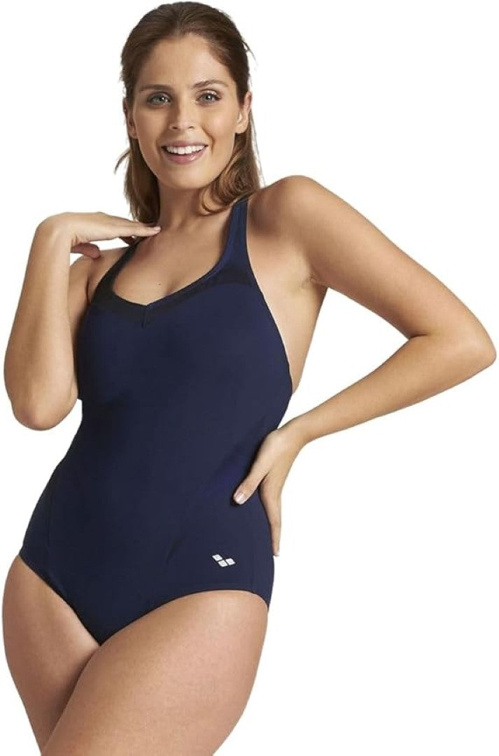 ARENA Women Isabel Light Cross Back One Piece