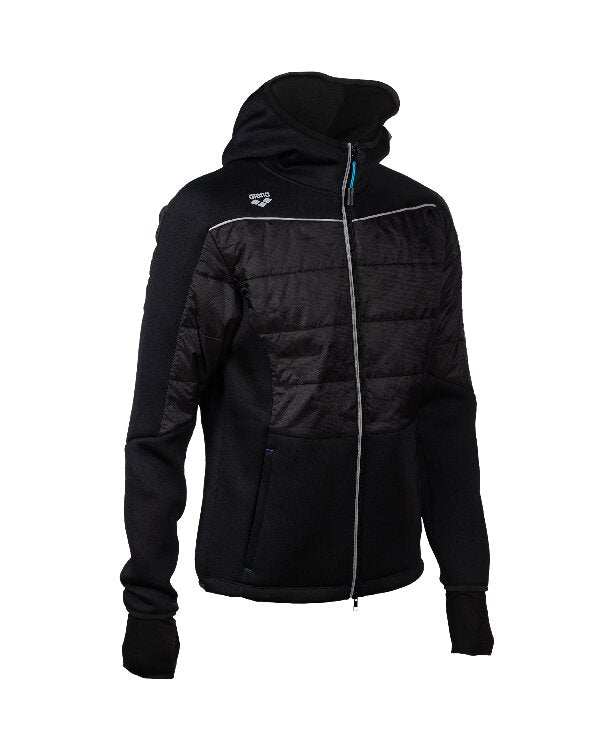 Arena Team Hooded Full Zip Half-Quilted Jacket
