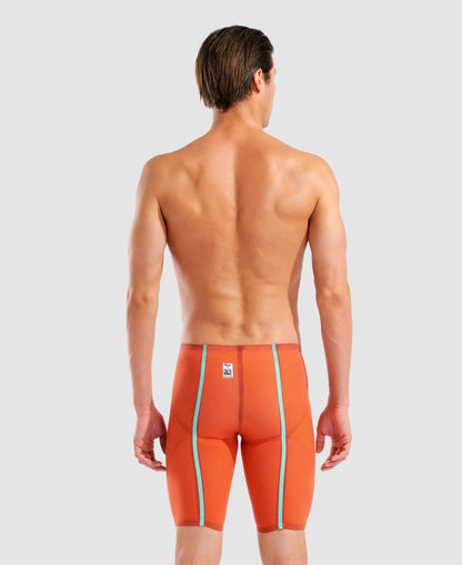 ARENA Men's Powerskin Carbon Glide Jammer Sunset Coral LIMITED EDITION