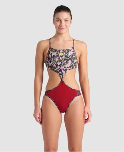 ARENA Women&#39;S Rule Breaker Swimsuit Twist&#39;N&#39;Mix R