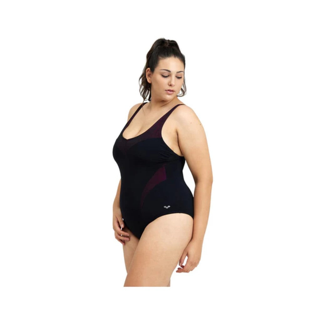 ARENA W Isabel Light Cross Back One Piece Plus R