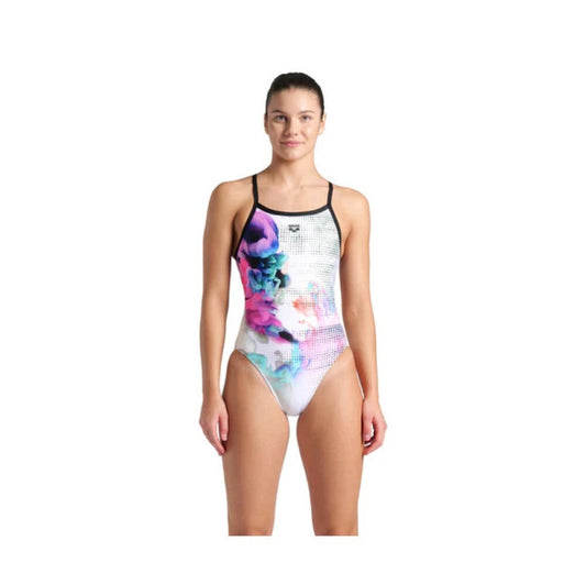 ARENA Women&#39;s Airbrush One Piece Swimsuit Challenge Back