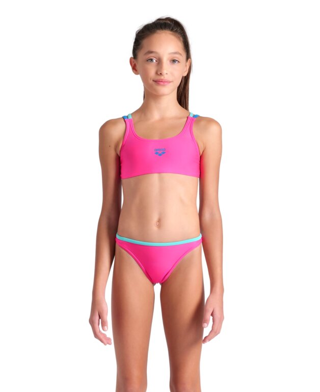 Arena GIRL'S ARENA TWO PIECES SWIMSUIT SOLID GIRL
