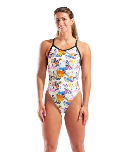 Arena ARENA COLLAGE SWIMSUIT XCRISS CROSS Performance WOMAN