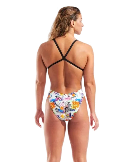 Arena ARENA COLLAGE SWIMSUIT XCRISS CROSS Performance WOMAN