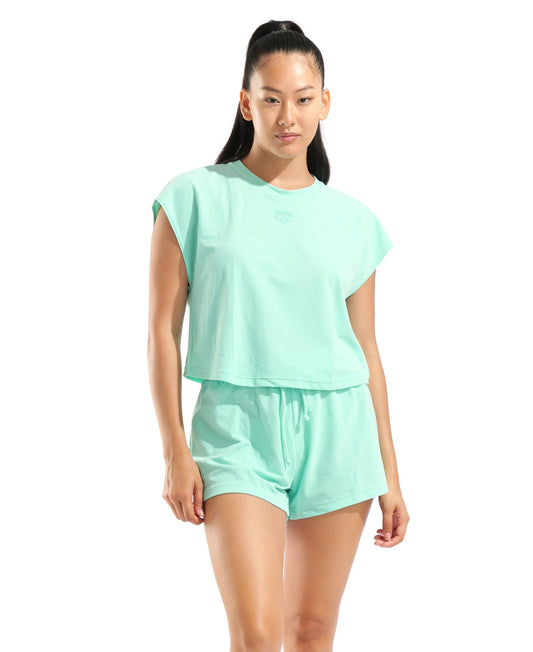 ARENA CROP TEE Beach Essential WOMAN