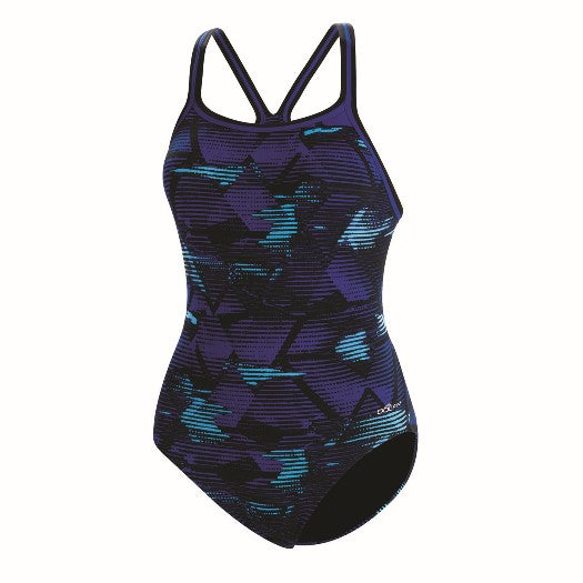 DOLFIN Womens Reliance Eclipse DBX Back One Piece Swimsuit